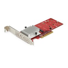 Startech Pex8M2E2 Dual M.2 Pcie Ssd Adapter To Install 2 Pci Express M-Key picture