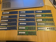Random Lot Of RAM 16x Pieces From 4gb To 1gb Nanya, SK Hynix, Kingston, ProMOS.. picture