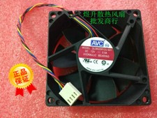 AVC DL08025R12U-S01 DC12V 0.5A 8025 80mm 4-wire magnetic levitation cooling fan picture