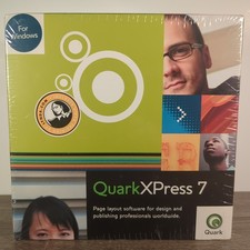QuarkXPress 7 Windows Sealed Retail Box, Full Version Brand New  picture
