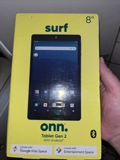 ONN Surf Generation 2 8in Tablet 32GB 2GB RAM With Android 10 Bluetooth Blue picture