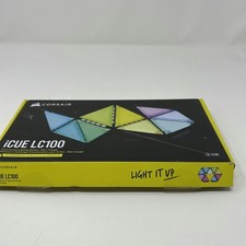 Corsair iCUE LC100 Mini Triangle 9X Tile Starter Kit RGB LED Panels - New picture