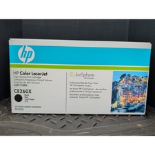 NEW Genuine HP 649X CE260X Black High Volume Print Cartridge CP4525 picture