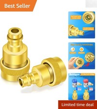 R1234yf to R134a Conversion Adapter Kit - Quick Connect & Brass Design picture