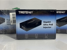 TRENDnet TPE 117GI PoE Injector Factory Sealed New Lot of 3 picture