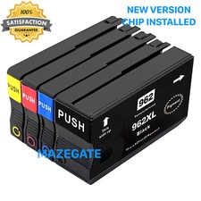 4PK 962XL Ink Cartridges for HP Officejet Pro 9010 9015 9018 9020 9025e Printers picture