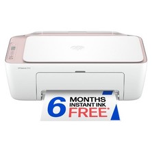 HP DeskJet 2942 Wireless All-in-One Color Inkjet Printer Pale Rose, New, Sale picture