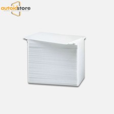 500 Blank White Composite 60/40 PVC Cards, CR80, 30 Mil, GQ,  Retransfer Printer picture