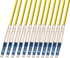 Direct Burial Outdoor LC 12 Strand Fiber Optic Cable Singlemode 9/125 20M picture