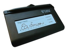 Topaz SignatureGem T-LBK462-HSB-R 1X5 Backlit LCD Signature Capture Pad USB picture