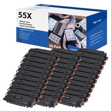 CE255X Toner Cartridge Lot Fit for HP 55X LaserJet 500 MFP M525f M525dn M521dn picture
