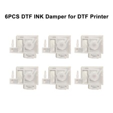 6pcs DTF Ink Dampers For EPSON R1390 L800 DX5 A3 DTF Printer White picture