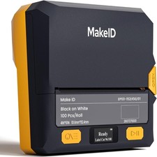 Makeid EP71 4-Inch Industrial Label Printer, Thermal Transfer, 300dpi picture