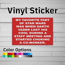 My Favorite Part of Star Wars Was When Darth Vader Lost His Cool During a Staff picture
