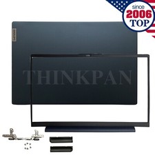 New Blue LCD Back Cover+Bezel+Hinge For Lenovo ideapad 5 15IIL05 15ARE05 15ITL05 picture