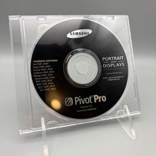 Vintage 2003 Samsung Portrait Displays Pivot Pro 7.61 Utility Software CD-ROM picture