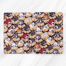 Cute Cats Boxes Kawaii Animal Case For iPad 10.2 10.9 A16 Mini 7 Pro 11 13 Air 5 picture