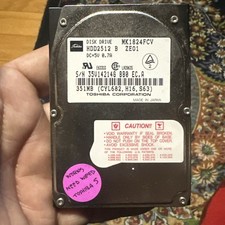 Toshiba Mk1824fcv 351mb 2.5