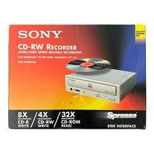 Sony CD-RW CRX140E Recorder EIDE 8x4x32 Internal Drive Windows 95/98/2000 NT 4.0 picture