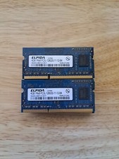 Lot Of 10 ELPIDA 4GB 1RX8 PC3-12800S-11-12-B4 EBJ40UG8EFU0-GN-F. #X514 picture