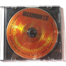 Maximum CD Ultimate Productivity Tools OpenOffice Firefox 3.6 Software Disc picture