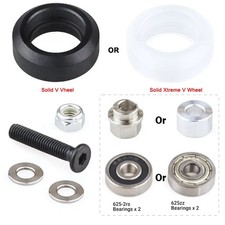 10PACK Xtreme Solid V Wheel Kit for C-beam V-Slot Profile 3D Printer-Unassembled picture