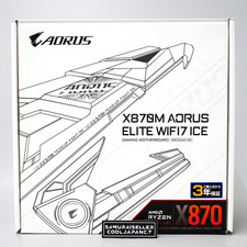 GIGABYTE X870M AORUS ELITE WHITE WIFI7 ICE DDR5 Motherboard Japan NEW picture