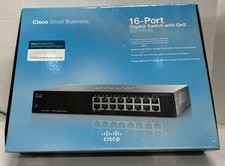 Cisco Small Business SG100-16 16-Port Gigabit Unmanaged Rack-Mount Switch NoS picture