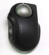 ELECOM bitra M-MT2MRSBK Quiet Trackball Mouse Bluetooth & 2.4GHz Wireless Black picture