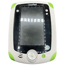 🎮LeapFrog LeapPad Tablet Neon Green w Case Retro 2010s Kids Tech Set no charger picture