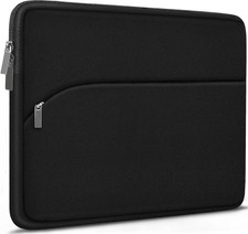 Durable 15.6 inch Laptop Sleeve Case, Protective Cover for Portable Monitors, Bl picture