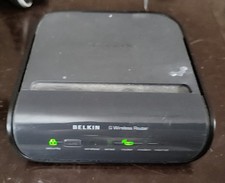 Belkin F5D7234-4 V5 Wireless Router Home Wireless G 4 Ports w/ Power Cord picture