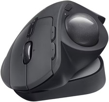 Logitech - MX ERGO S PLUS Wireless Ergonomic Trackball Mouse with 6 Programma... picture