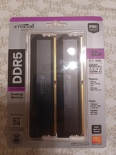 Crucial Pro Overclocking 32GB 2x16GB DDR5 6000 CL36 Intel XMP & AMD EXPO RAM picture