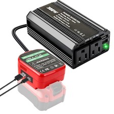 300W Power Inverter with Craftsman, DC 20V to AC 110-120V Battery Inverter, P... picture