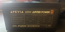 APEVIA 600W JUPITER POWER SUPPLY - 80 Plus Bronze - ATX-JP600W FULLY WORKING picture