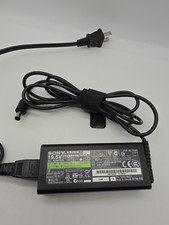Original OEM Sony Power Supply Laptop Charger 19.5V 3.3A 65W 6.5 x 4.4mm w/Cord picture