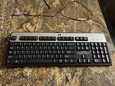 HP PS/2 Wired Black Keyboard SK-2880 8.F5  picture