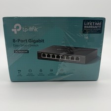TP‑LINK TL‑SG608E 8‑Port Gigabit Easy Smart Switch Plug & Play – New Sealed picture