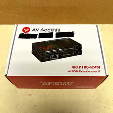AV Access 4KIP100-KVM 4K KVM Extender Over IP HDMI USB 2.0 RJ45 120m picture