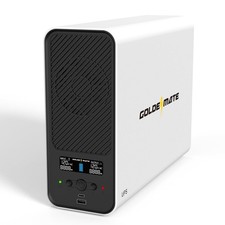 GOLDENMATE 1500VA/1000W Lithium UPS Battery Backup & Surge Protector, White picture