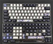 Demon Slayer Keycaps Kochou Shinobu PBT Cherry 136 Keys for Cherry MX Keyboard picture