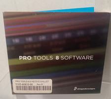 PRO TOOLS HD 8 Software 3-Disc DigiDesign / Avid {ro grade MAC OS 10.5 picture