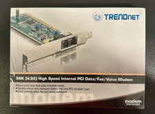 Trendnet Modem TFM-PCIV92A 56K High Speed Internal PCI Data Fax Modem *NEW* picture