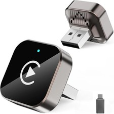 2026 Upgraded Wireless CarPlay Adapter for iPhone/Android, Plug & Play picture