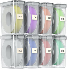 3D Printer Filament Storage Box, 8-Pack Airtight Containers for 1Kg picture