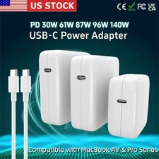 140W/96W/87W/61W USB-C Power Adapter MacBook Pro 13''/14''/15''/16'' For Apple picture