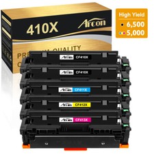5PK CF410X -3X 410X Toner Compatible with HP Color Laserjet Pro M452dw M452nw picture