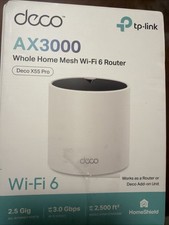 TP-Link AX3000 Whole Home Wi-Fi 6 Mesh System (Deco X55 Pro), 1-Pack picture