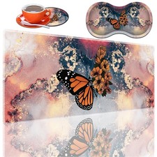 3-in-1 Large Mouse Pad Gaming Set (31.5 x 11.8 inch)+ Wrist Rest Pad + Coaste... picture